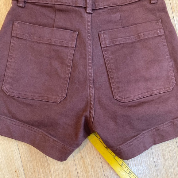 Everlane shorts in redwood color, size 0 - Picture 9 of 12